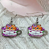 Alloy Dangle Earrings FS-WG32F4A-07-1
