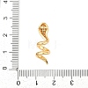 Brass Micro Pave Cubic Zirconia Pendants KK-P302-09G-3