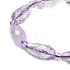 Natural Amethyst Beads Strands G-B028-A11-4