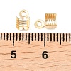 Brass Folding Crimp Ends KK-C163-09G-3