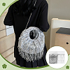 Polyester Fringe Lace Trim DIY-WH0671-008C-4