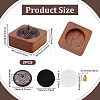 Square Wood Incense Burners AJEW-WH0696-503-3