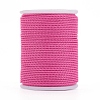 Round Waxed Polyester Cord X-YC-G006-01-1.0mm-19-1