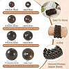 4 Strands 4 Styles Natural Polychrome Jasper & Picasso Stone & Picasso Jasper Bead Strands G-TA0002-16-4