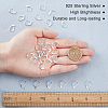 40Pcs Brass Huggie Leverback Earring Findings KK-CN0001-47-3