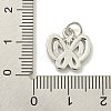 Rack Plating Brass Micro Pave Cubic Zirconia Charms KK-K386-08P-3