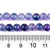 Dyed Natural White Jade Beads Strands X-G-T138-6mm-210-4-5