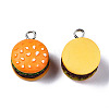 Opaque Resin Pendants X-RESI-S356-061A-3