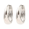 Brass Hoop Earrings EJEW-I289-08P-1