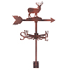 Deer Iron Wind Direction Indicator AJEW-WH0034-61-1
