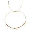 Bohemian Style Brass Charm Bracelets JG3497-17-1