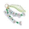 Glass Seed Beaded Pendants PALLOY-MZ01249-02-3