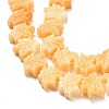 Synthetic Coral Dyed Carved Beads BSHE-H114-02E-2