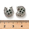 Alloy Rhinestone European Beads X-FIND-Q115-09P-3