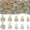 40Pcs 10 Styles Brass Pendants KK-FS0002-06-1