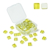 60Pcs Transparent Glass Cabochons GLAA-YW0003-65-02-1