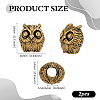 Brass European Beads KK-WH0101-096AG-2