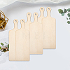 4Pcs Unfinished Blank Wooden Pendants Set for Painting Arts WOOD-CP0001-23B-7