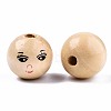 Unfinished Natural Wood Beads LS-X-WOOD-T019-31-A-18mm-3
