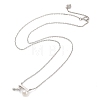 925 Sterling Silver Necklace STER-Z009-11P-1