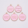 Alloy Enamel Pendants LS-X-ENAM-S124-01B-09J-2