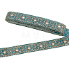 Ethnic Style Polyester Ribbon OCOR-WH0003-084A-1
