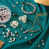 150Pcs 6 Colors Shell Pearl Beads Sets BSHE-TA00020-07-7