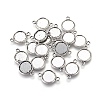 Alloy Cabochon Connector Settings LS-PALLOY-A13117-AS-NR-2