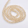 Bicone Glass Beads Strands EGLA-P016-3mm-12-2