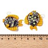 Handmade Lampwork Pendants LAMP-B035-01A-05-3