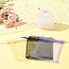Organza Bags Jewellery Storage Pouches Wedding Favour Party Mesh Drawstring Gift OP-FS0001-04B-7
