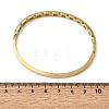 304 Stainless Steel Glass Hinged Bangles for Women BJEW-B168-14G-4