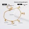 Vintage 304 Stainless Steel Charm Bracelets for Women FZ6029-4-1