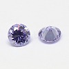 Lilac Faceted Diamond Grade A Cubic Zirconia Pointed Cabochons X-ZIRC-M002-6mm-004-2