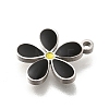 Brass Enamel Charms STAS-Q347-14P-01-1-2