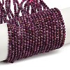 Natural Ruby Beads Strands G-C181-B06-02-2