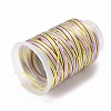 5 Rolls 12-Ply Segment Dyed Polyester Cords WCOR-P001-01B-09-2