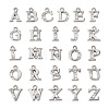Alloy Rhinestone Charms ALRI-T008-01P-1