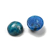 Natural Blue Agate Dyed Cabochons G-H309-03-48-2