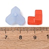 Frosted Transparent Acrylic Beads SACR-T362-01B-3