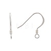 925 Sterling Silver Earring Hooks STER-K167-049D-S-2