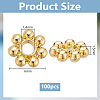 GOMAKERER Zinc Alloy Spacer Beads FIND-GO0001-94B-2