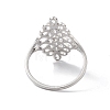 Hollow Out Chinese Knot 304 Stainless Steel Finger Ring for Women RJEW-E073-09P-3