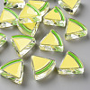 Transparent Enamel Acrylic Beads TACR-S155-001B-1