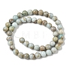 Natural Shoushan Stone Beads Strands G-B155-A01-8mm-2