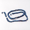 Electroplate Non-magnetic Synthetic Hematite Bead Strands G-F300-24B-F05-2