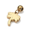 304 Stainless Steel Pendants STAS-K323-01A-G-2