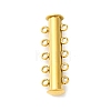 304 Stainless Steel Slide Lock Clasps STAS-A117-07A-G-1
