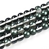 Baking Paint Transparent Glass Beads X1-DGLA-N011-8mm-07-1