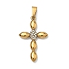 304 Stainless Steel Pendants STAS-F336-14G-1